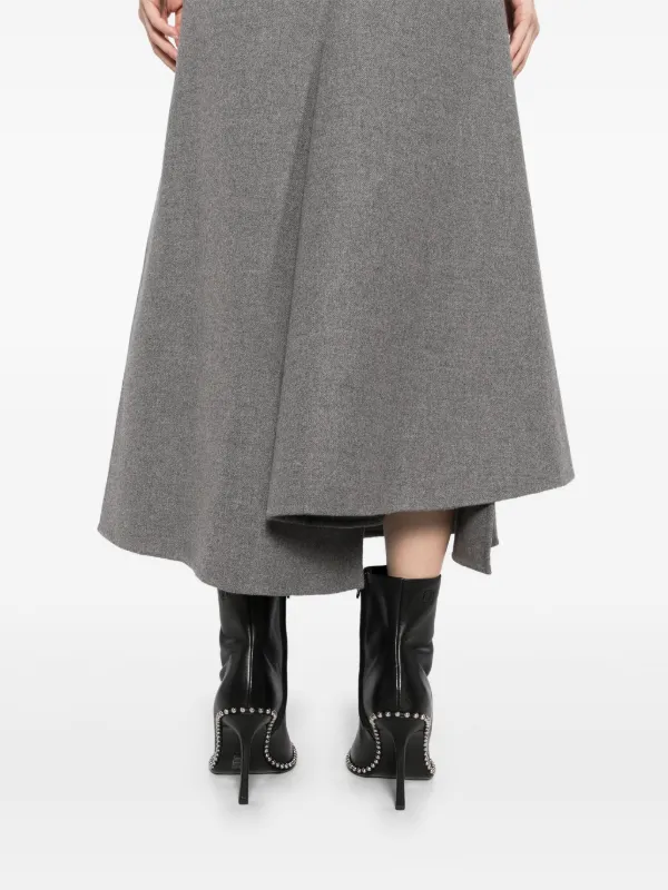 JNBY アシンメトリー スカート | グレー | FARFETCH JP