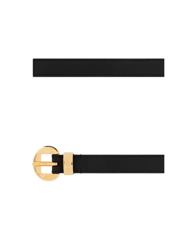 小物 LOEWE Black calfskin belt Pebble belt | Loewe | OTTODISANPIETRO