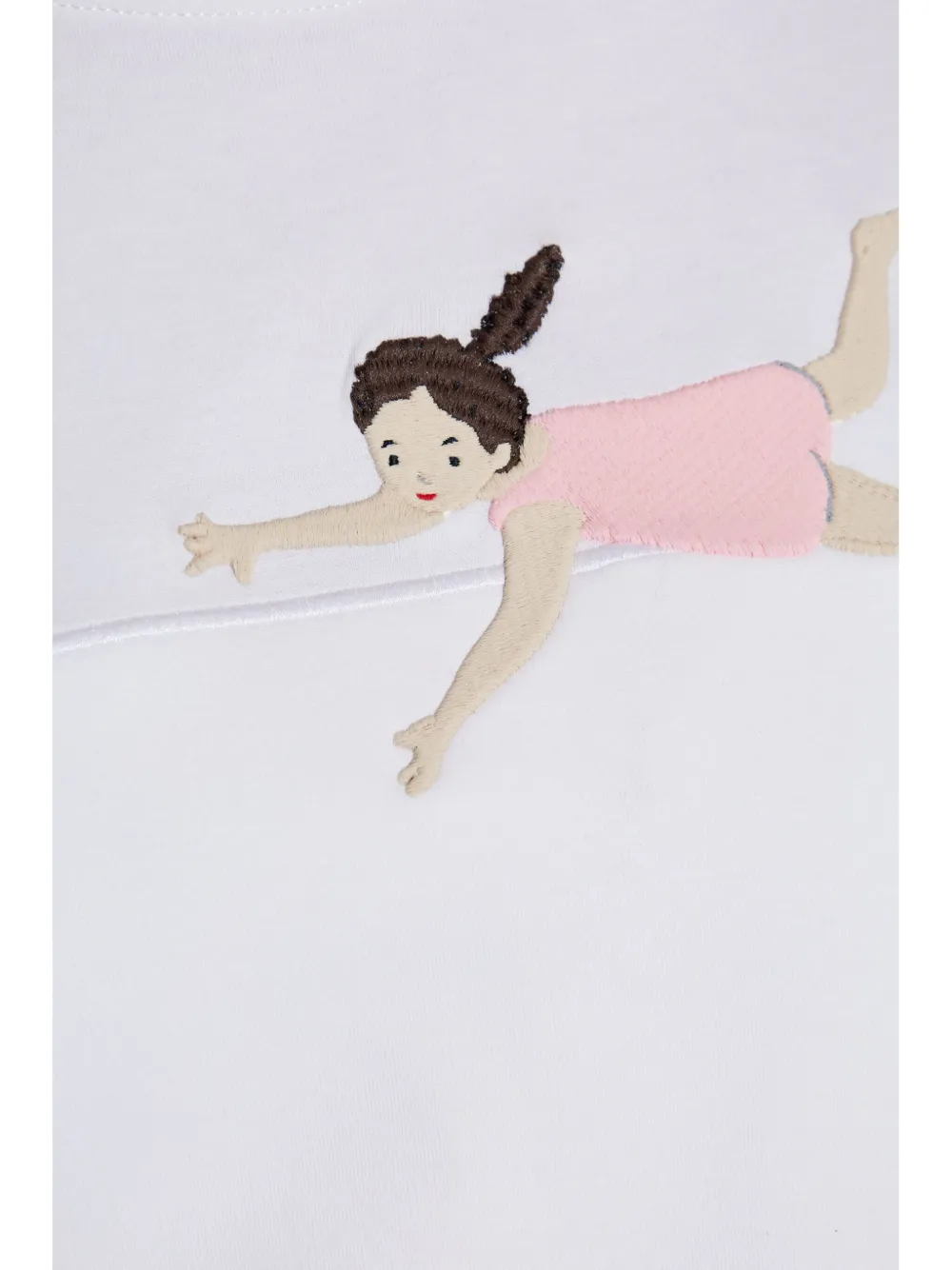 LOEWE x Suna Fujita katoenen T-shirt Wit