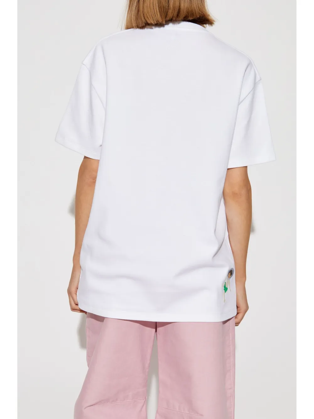 LOEWE x Suna Fujita katoenen T-shirt Wit