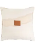 LOEWE alpaca wool cushion (50cm x 50cm) - Neutrals