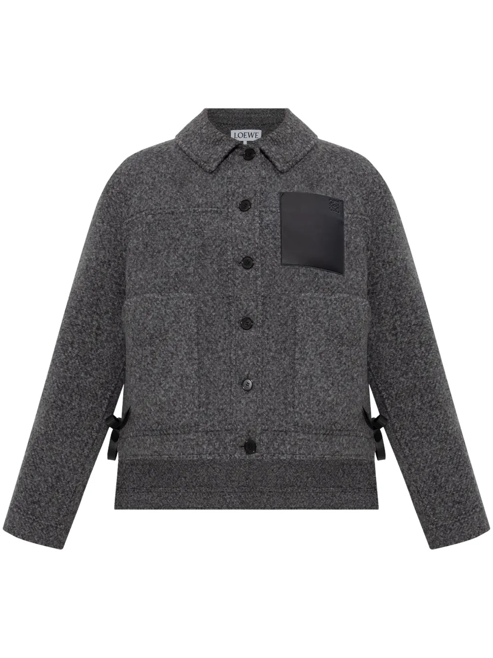 LOEWE Wollen jack Grijs