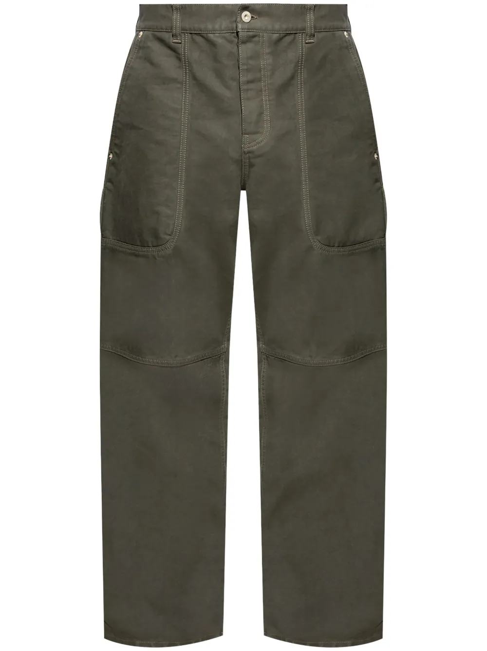 LOEWE Katoenen broek Groen
