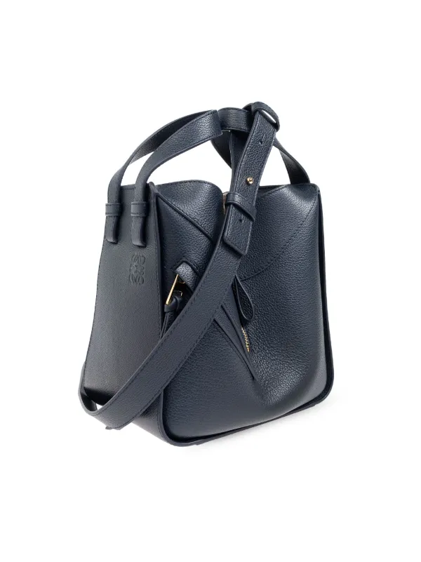 LOEWE コンパクト ハンモック ハンドバッグ | ブルー | FARFETCH JP