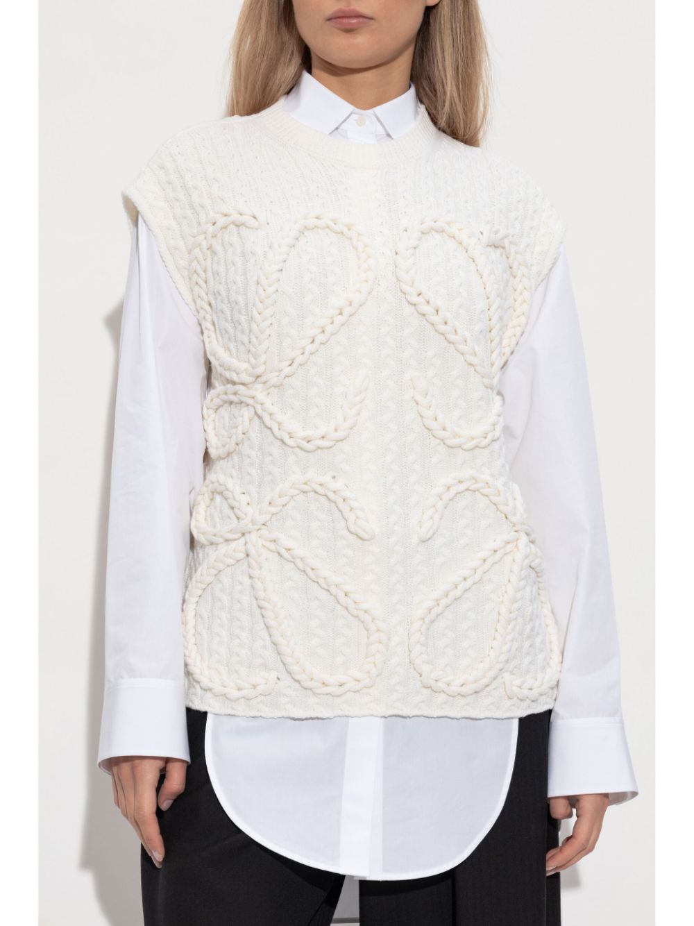 LOEWE Anagram knit vest Women