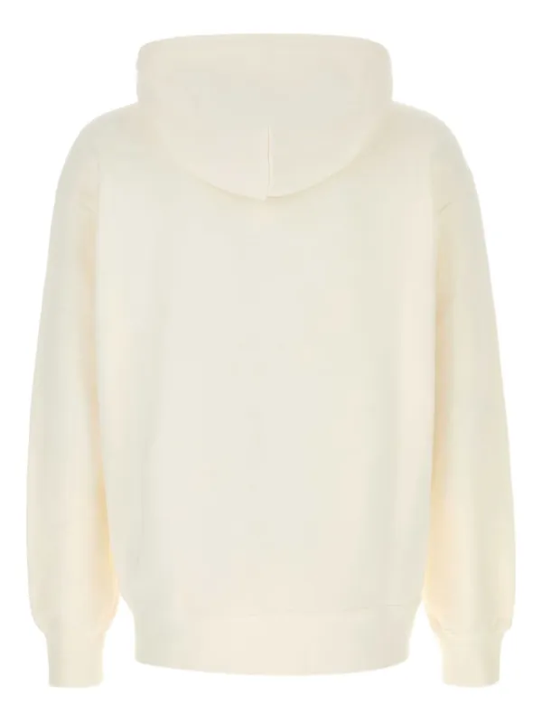 パーカー・フーディ CHEZ VALENTINO PRINT HOODIE Valentino: Black Cotton 'Chez Valentino' Print Hoodie | SSENSE