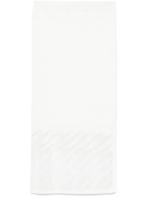 DKNY falda midi con paneles traslúcidos