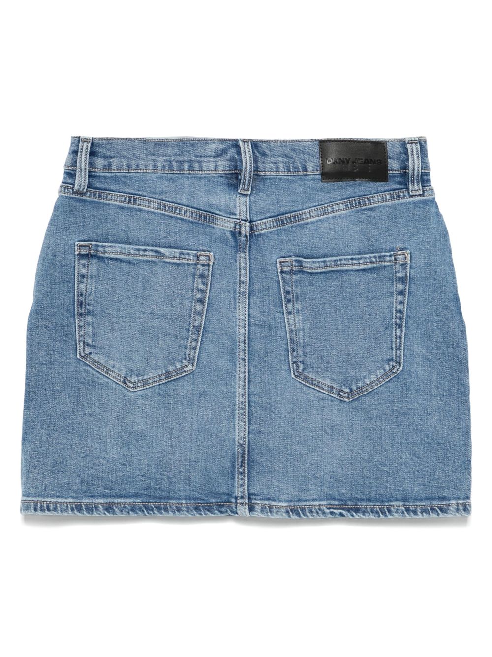 DKNY high-rise mini skirt - Blue