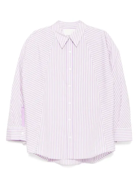 3.1 Phillip Lim camisa con rayas estampadas
