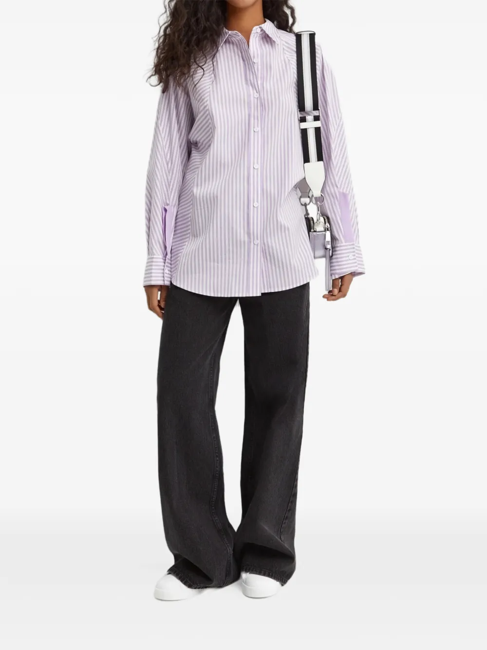 3.1 Phillip Lim Gestreept blouse Paars