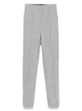 Jil Sander checked trousers - Grey