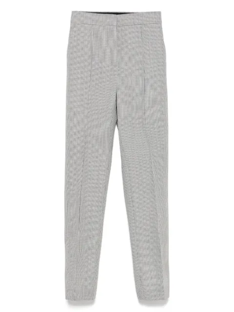 Jil Sander pantalones con motivo de cuadros