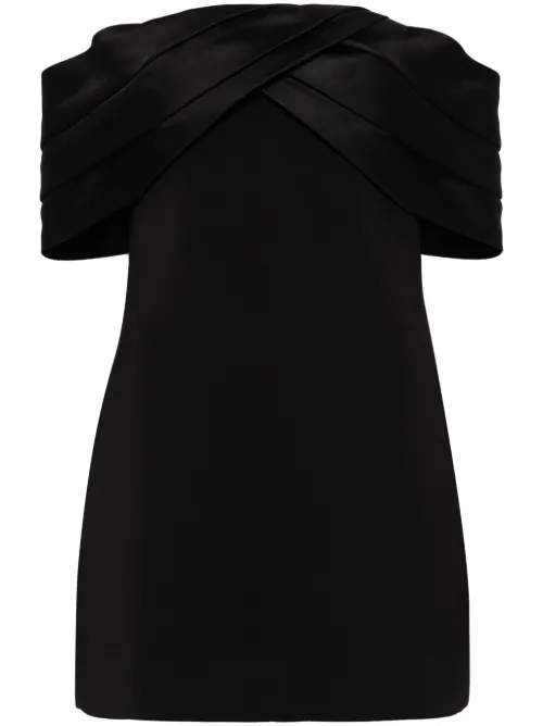 ANINE BING robe courte Fleur - Noir - ANINE BING - Modalova