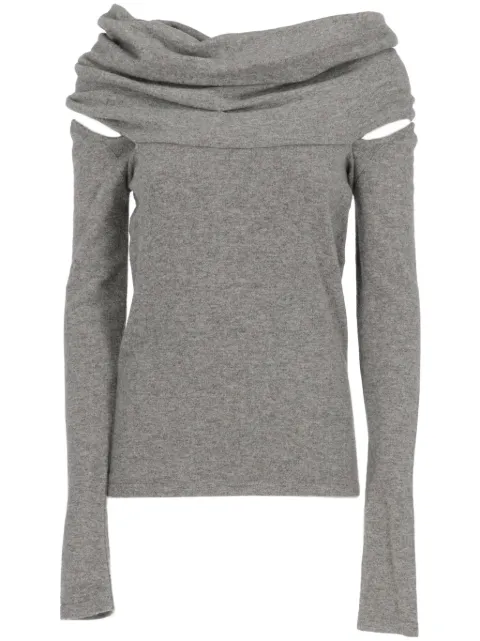 Balenciaga 2010s off-shoulder jumper Women
