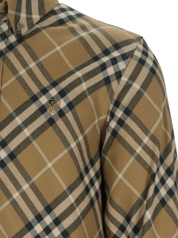 Burberry House Check Shirt Brown FARFETCH IE