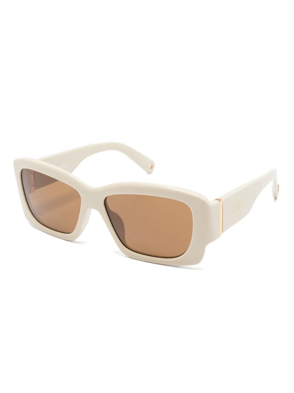 Jacquemus The Croisiere zonnebril - Beige