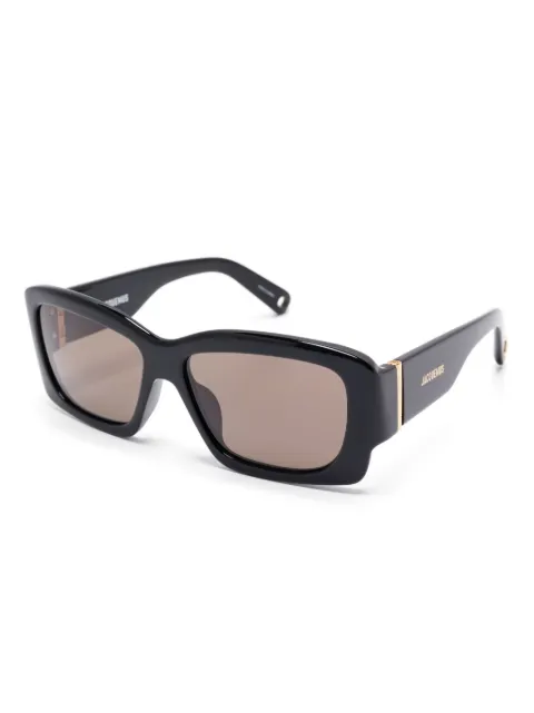 Jacquemus rectangular-frame sunglasses JAC60 - 1