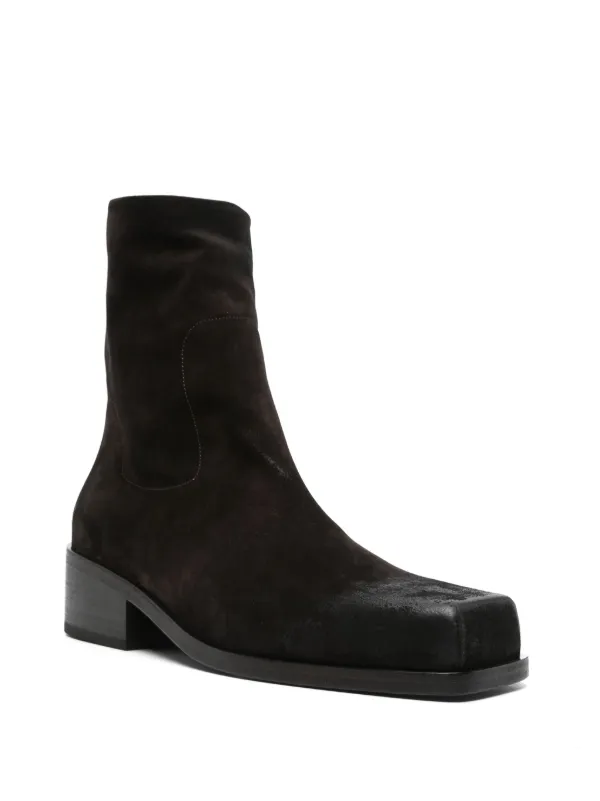 【関税込み】Marsell ブラック Cassello アンクルブーツ Marsèll Cassello アンクルブーツ | ブラウン | FARFETCH JP