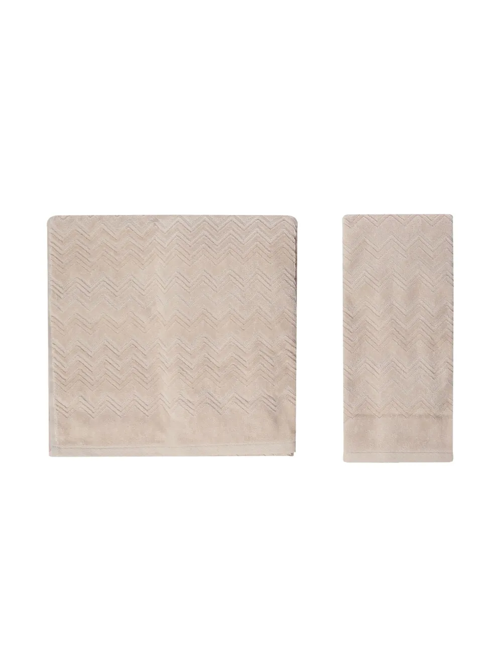 MISSONI CHALK TOWELS (SET OF TWO)
