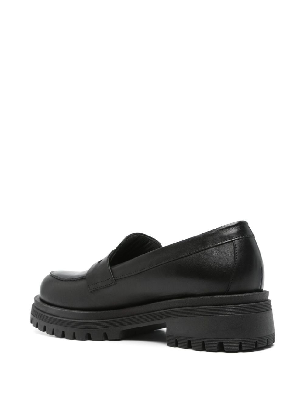 P.A.R.O.S.H. Leren loafers Zwart