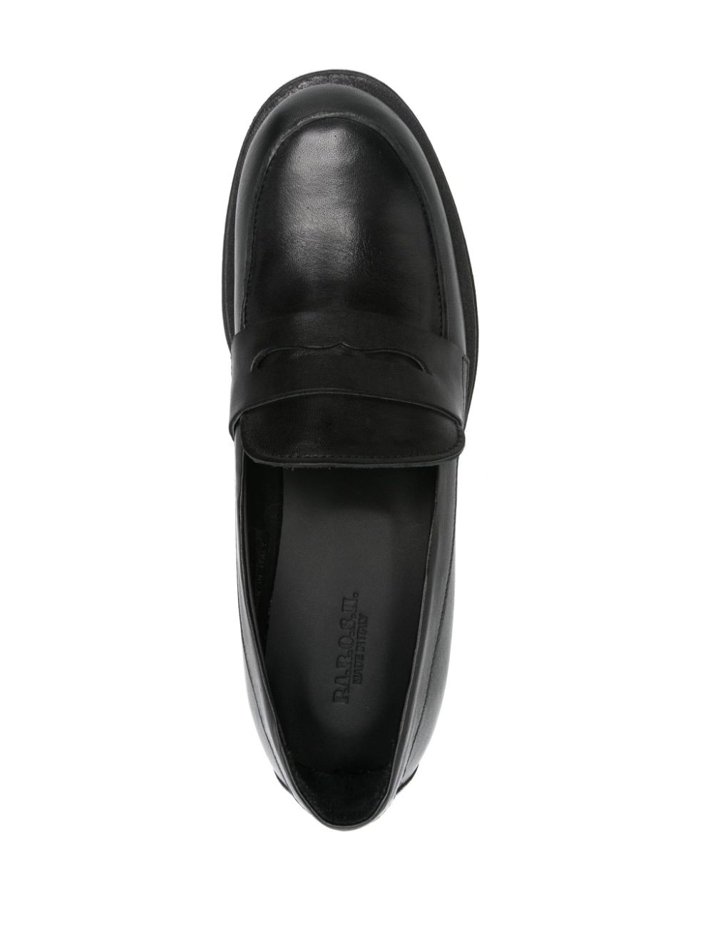 P.A.R.O.S.H. Leren loafers Zwart