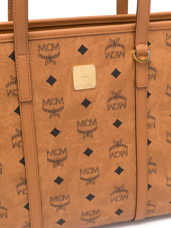 MCM Small Toni Tote Bag | Brown | FARFETCH