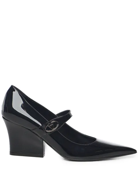 Valentino Garavani 80mm patent-finish pumps