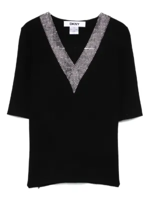 ダナ キャラン ニューヨーク レディース Tシャツ トップス Sport