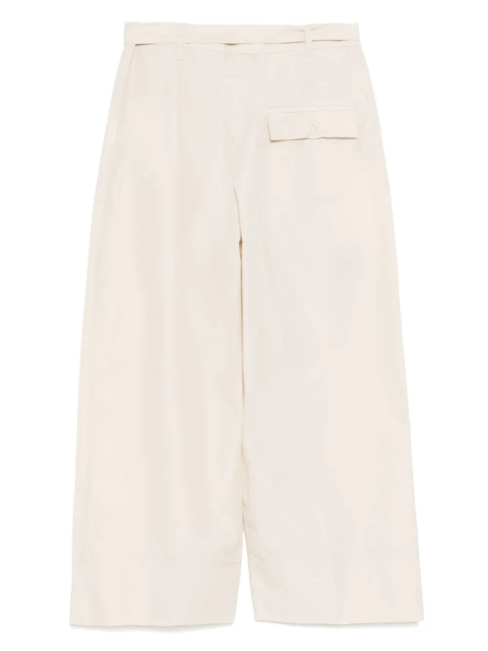3.1 Phillip Lim Palazzo broek met ceintuur - Beige