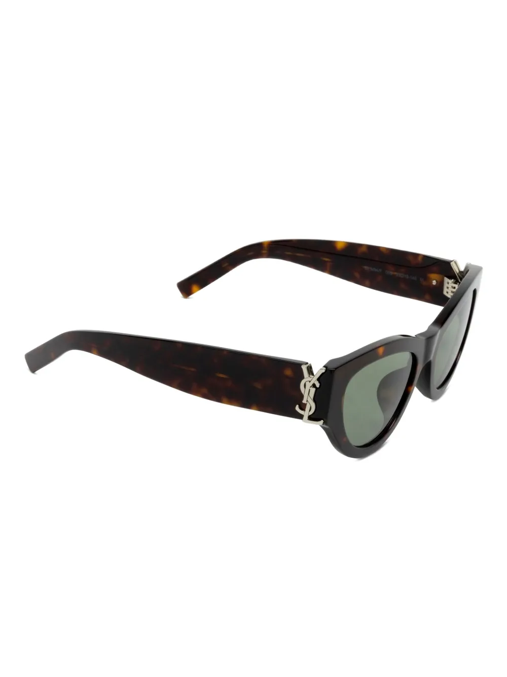 Saint Laurent Eyewear SL M94 tortoiseshell logo sunglasses Bruin