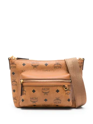 MCM ボディバッグ L11863 ブラウン MCM Small Diamant 3D Crossbody Bag | Brown | FARFETCH