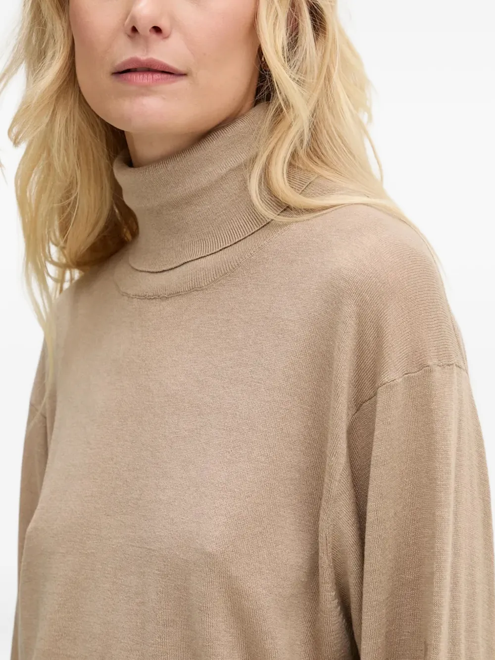 By Malene Birger Mohsen coltrui met lange mouwen Beige