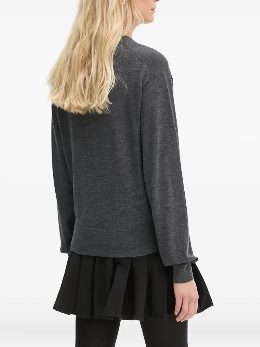 By Malene Birger Mantea trui met lange mouwen Grijs