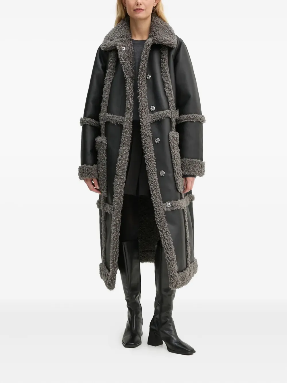 By Malene Birger Mantea trui met lange mouwen Grijs