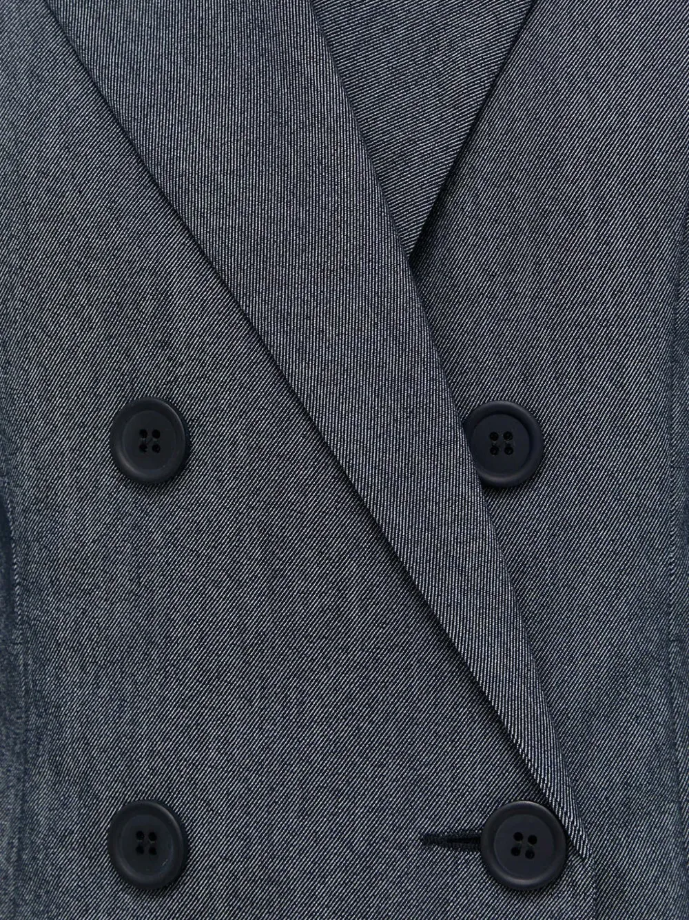 Gestuz Blazer met dubbele rij knopen Blauw