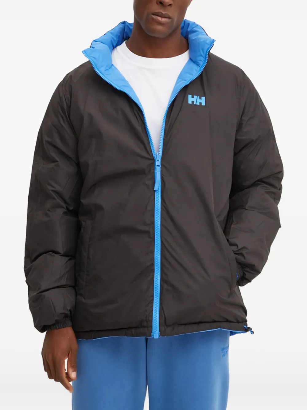 Helly Hansen Yu 23 gewatteerd jack met ritssluiting Blauw