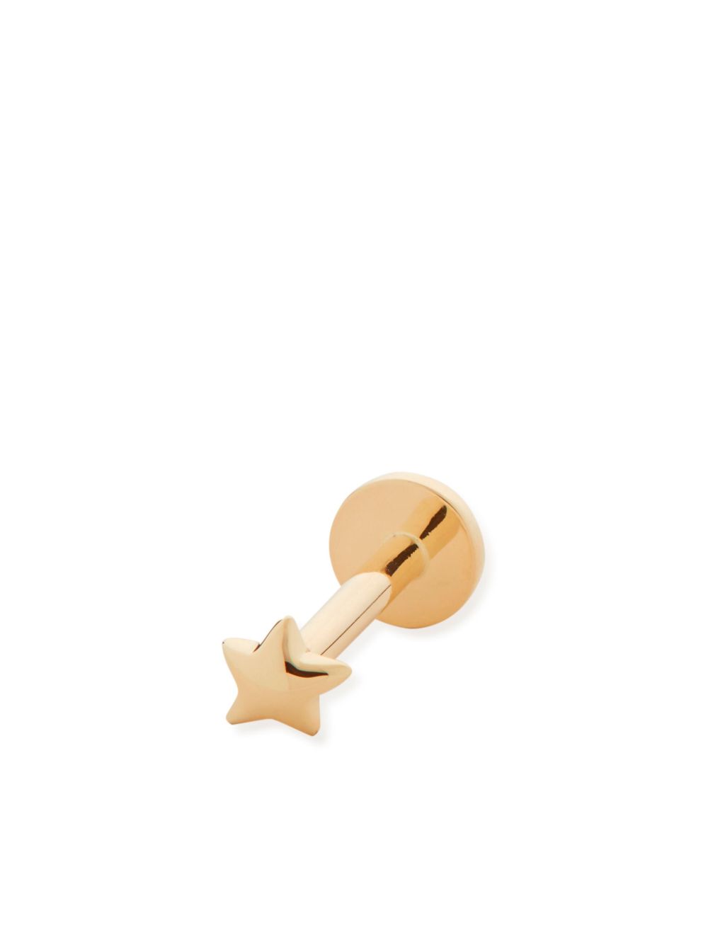 Monica Vinader 14kt yellow gold Star single earring