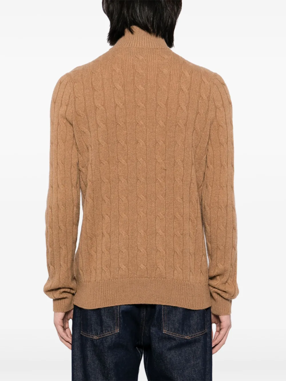 Polo Ralph Lauren cable-knit quarter-zip sweater Men