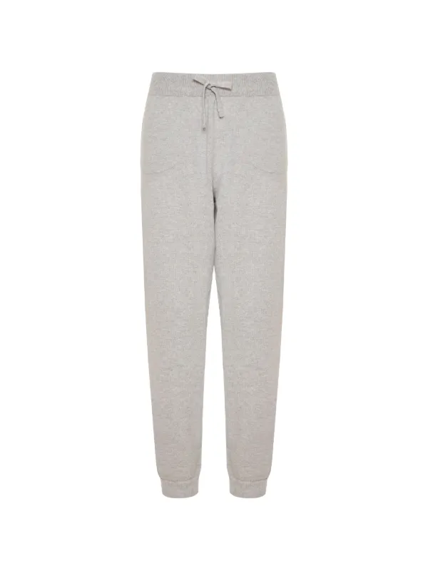 Barba Drawstring-fastening Track Pants in Grey