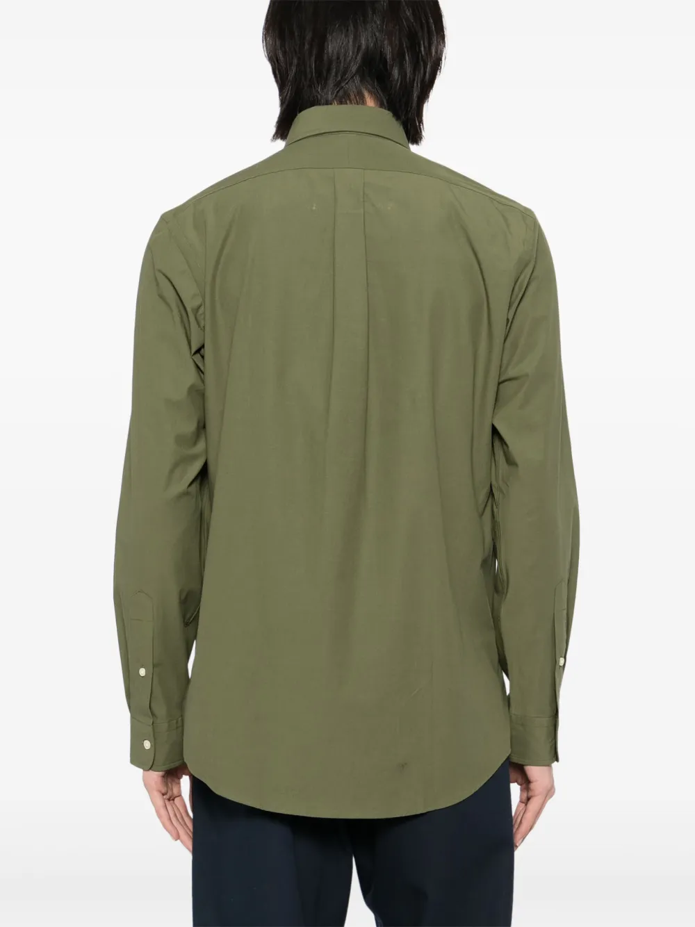 Polo Ralph Lauren Overhemd met geborduurd logo Groen
