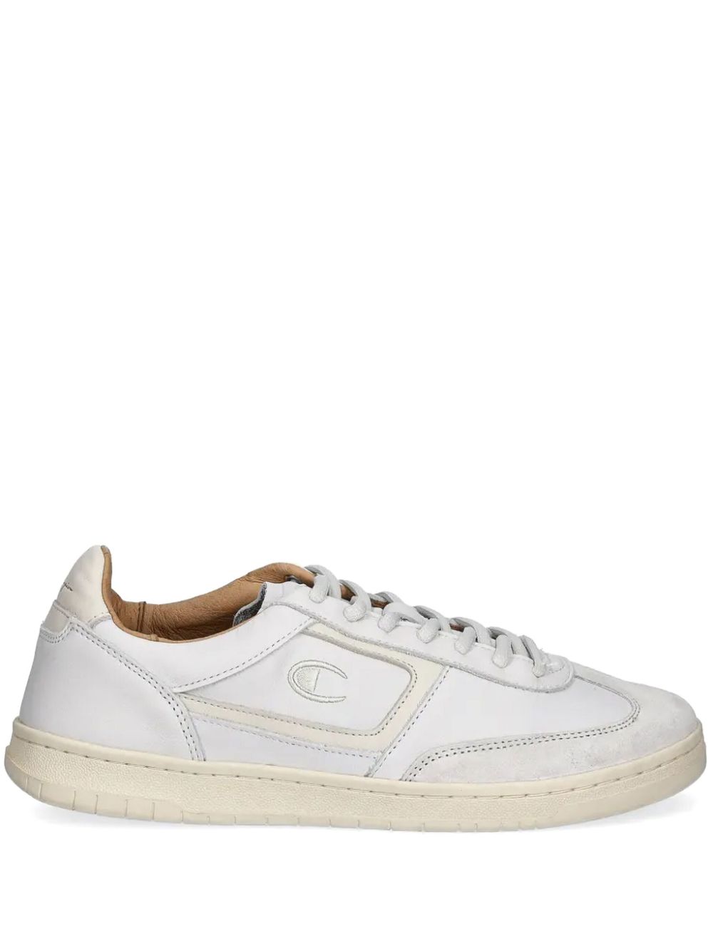 Champion Sneakers met geborduurd logo Wit