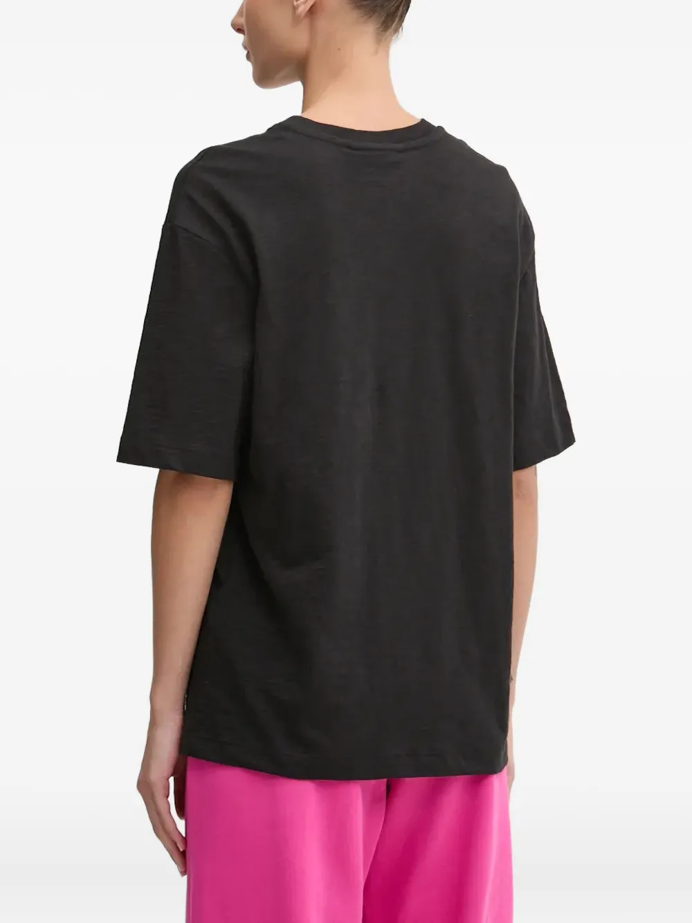 Chiara Ferragni T-shirt met print met stras Zwart