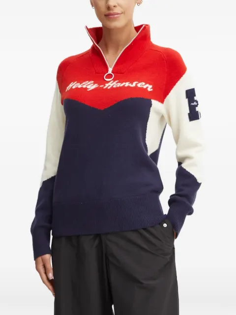 Helly Hansen half-zip logo sweater