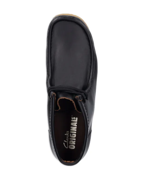 Clarks Originals Wallabee Boots | Black | FARFETCH RO