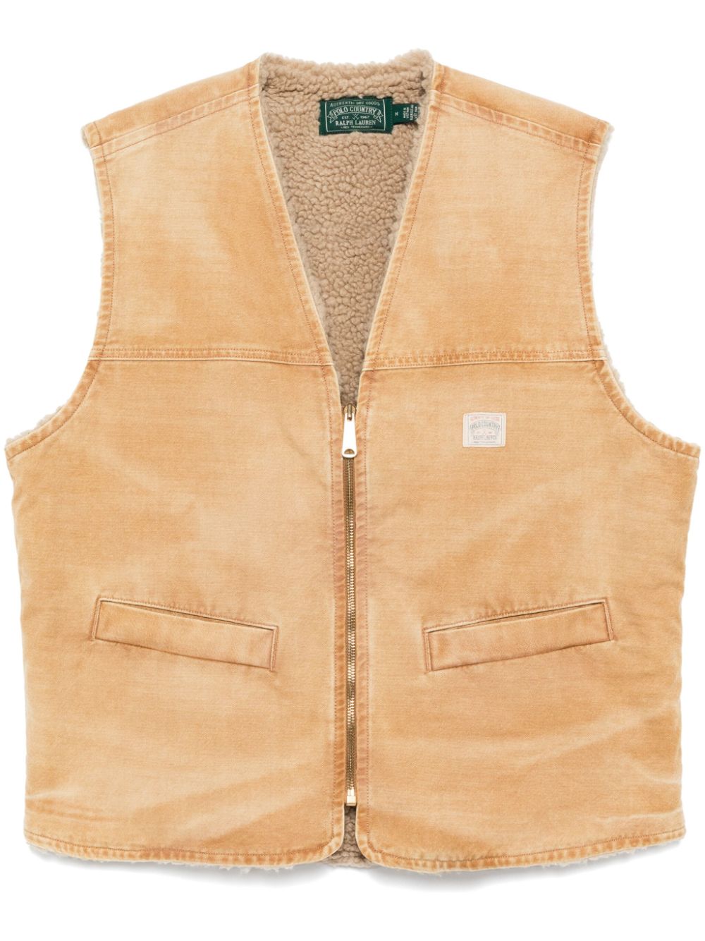 Polo Ralph Lauren fleece-lined canvas vest Men