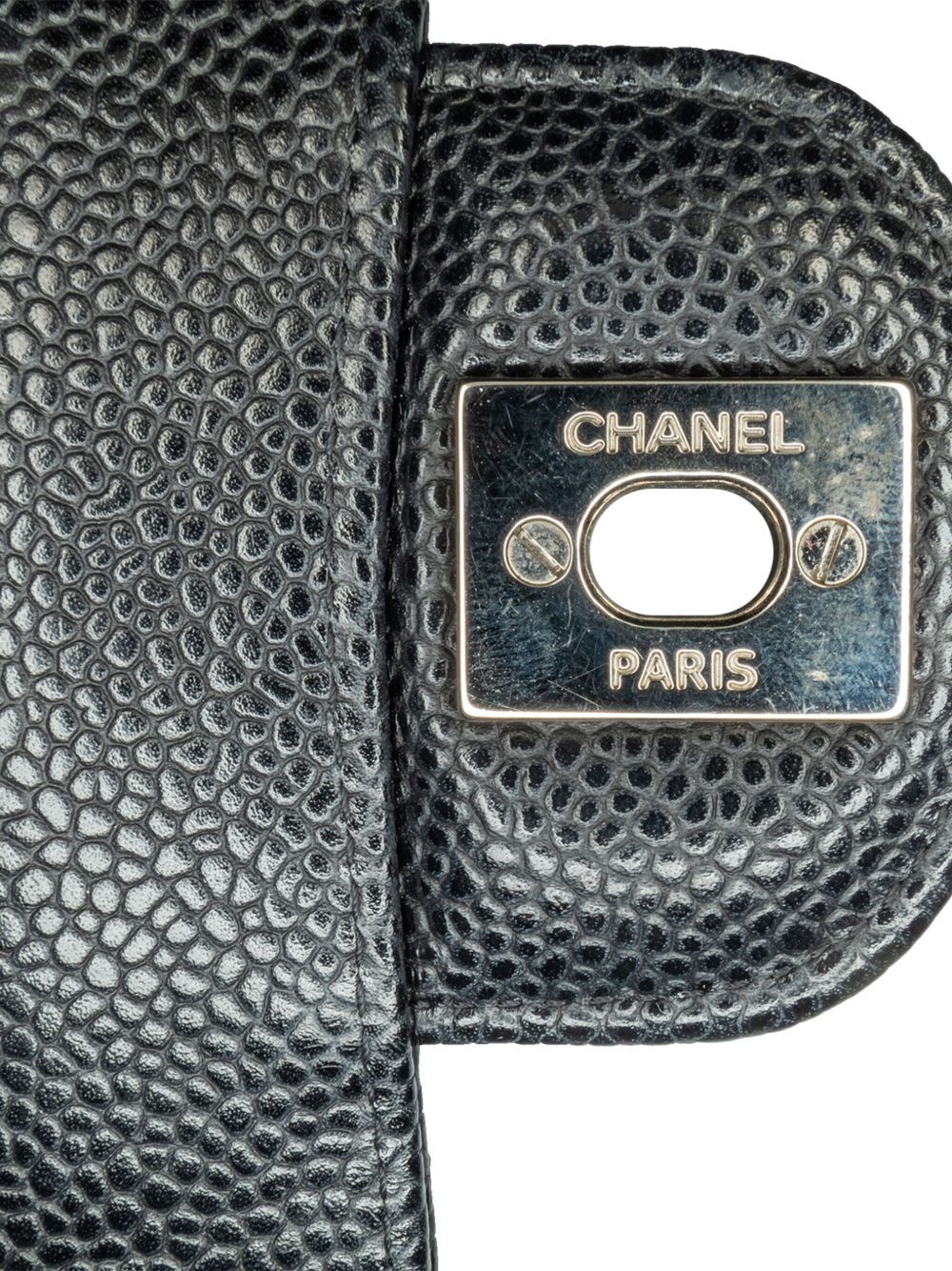 CHANEL 2011 Medium Classic Caviar Double Flap shoulder bag Women