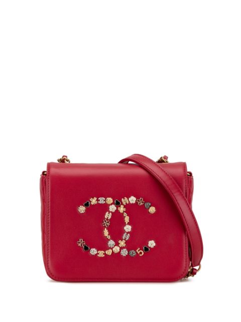 CHANEL 2020 Lambskin Lucky Charms Flap crossbody bag Women