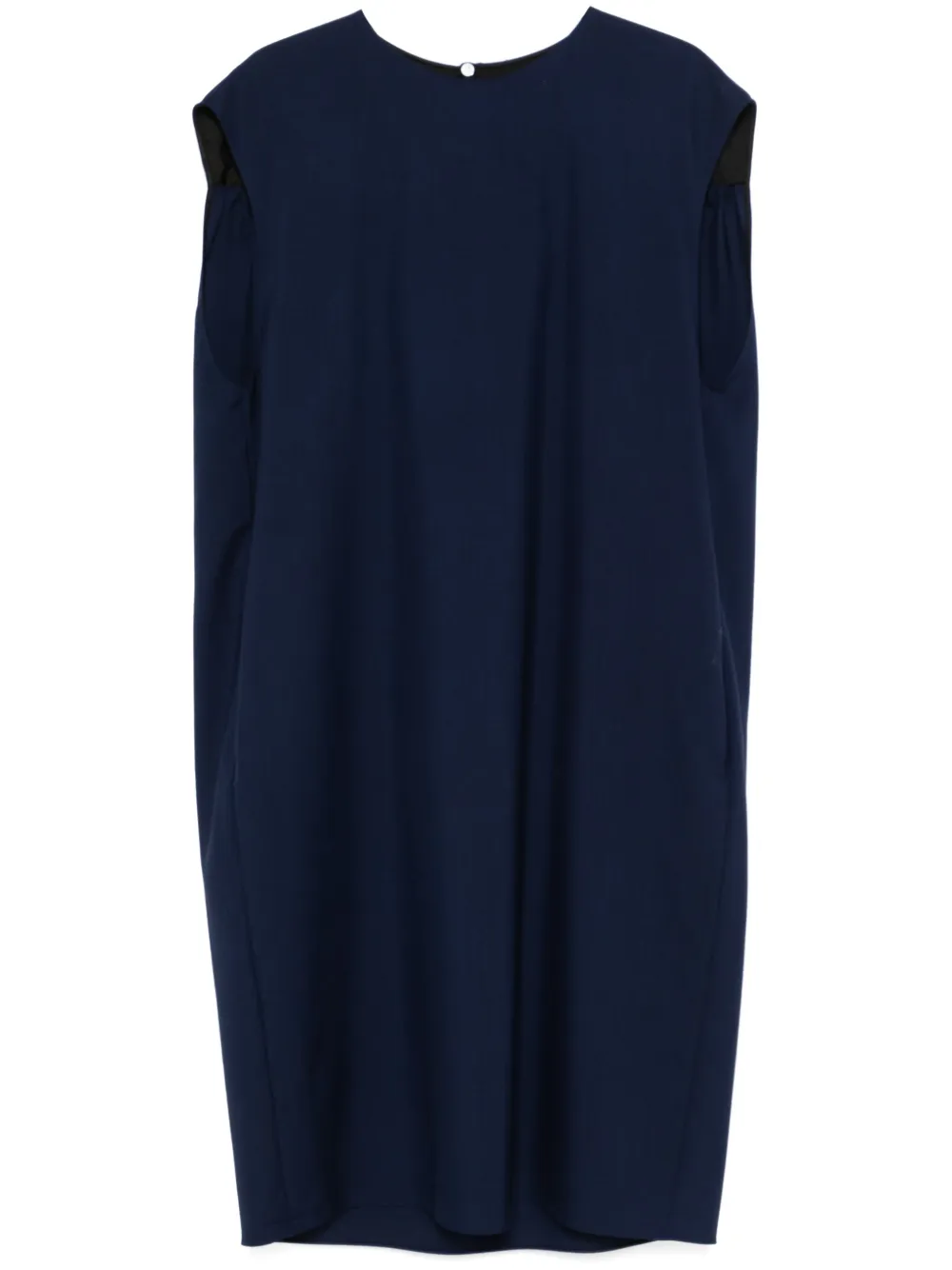 Marni Wollen midi-jurk Blauw