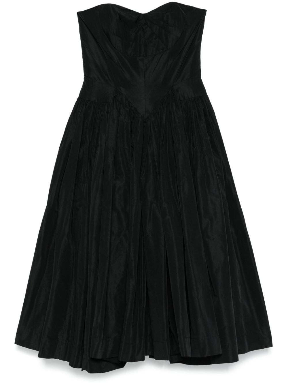 Nº21 voluminous midi dress – Black