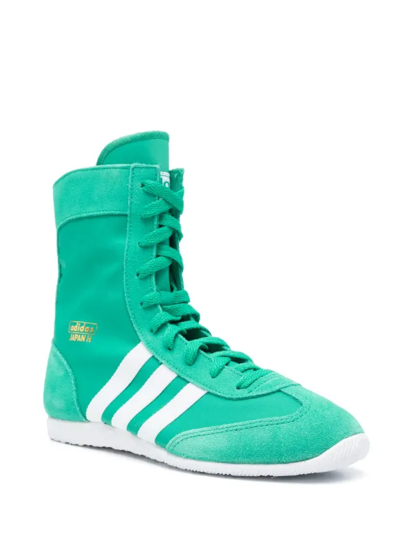 アディダス　adidas 蛍光グリーン ハイカット スパイク　28.5㎝ アディダス adidas 蛍光グリーン ハイカット スパイク 28.5㎝